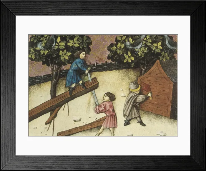 Framed Print : THOMAS of Cantimpr頨1201-1276). Codex Granatensis Framed Print : THOMAS of Cantimpr頨1201-1276). Codex Granatensis