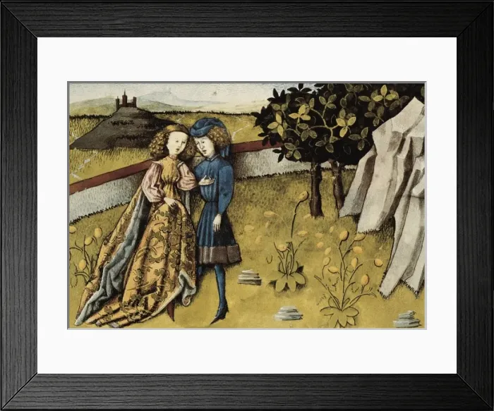 Framed Print : THOMAS of Cantimpr頨1201-1276). Codex Granatensis Framed Print : THOMAS of Cantimpr頨1201-1276). Codex Granatensis