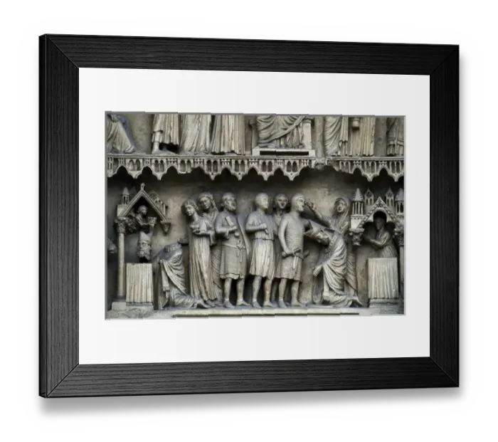 Framed Print : Cathedral of Notre-Dame of Reims. 1211-1311 Framed Print : Cathedral of Notre-Dame of Reims. 1211-1311