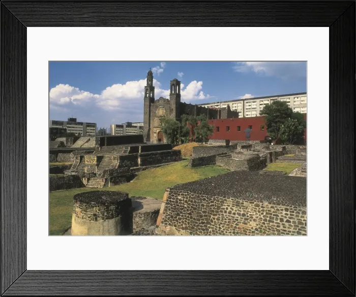 Framed Print : MEXICO. FEDERAL DISTRICT. Mexico City. Square Framed Print : MEXICO. FEDERAL DISTRICT. Mexico City. Square
