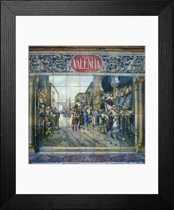 Framed Print : SPAIN. Sevilla. Spain Square. Spain. Crown of Framed Print : SPAIN. Sevilla. Spain Square. Spain. Crown of