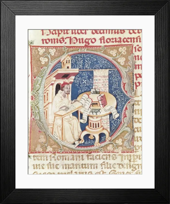 Framed Print : VINCENT of BEAUVAIS (1190-1264). Speculum historiale Framed Print : VINCENT of BEAUVAIS (1190-1264). Speculum historiale