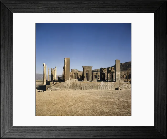 Framed Print : Palace of Darius I. Apadana or Audience Hall Framed Print : Palace of Darius I. Apadana or Audience Hall