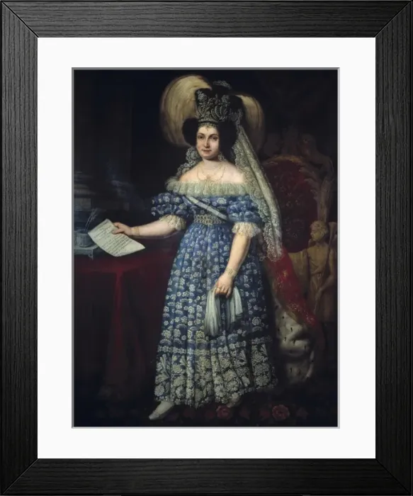 Framed Print : Portrait of S. Guti鲲ez together with the regent Framed Print : Portrait of S. Guti鲲ez together with the regent