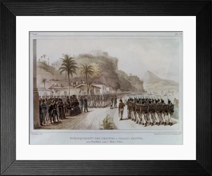 Framed Print : DEBRET, Jean Baptiste (1768-1848). A Colourful Framed Print : DEBRET, Jean Baptiste (1768-1848). A Colourful