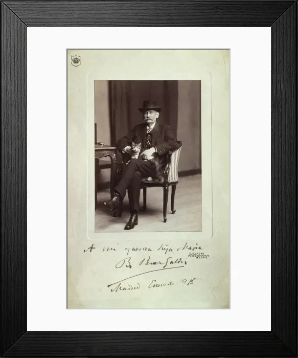Framed Print : PEREZ GALDOS, Benito (1843-1920). Spanish writer Framed Print : PEREZ GALDOS, Benito (1843-1920). Spanish writer