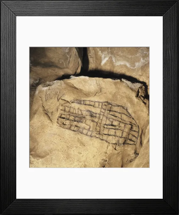 Framed Print : SPAIN. Santillana de Mar. Altamira Caves. Parietal Framed Print : SPAIN. Santillana de Mar. Altamira Caves. Parietal