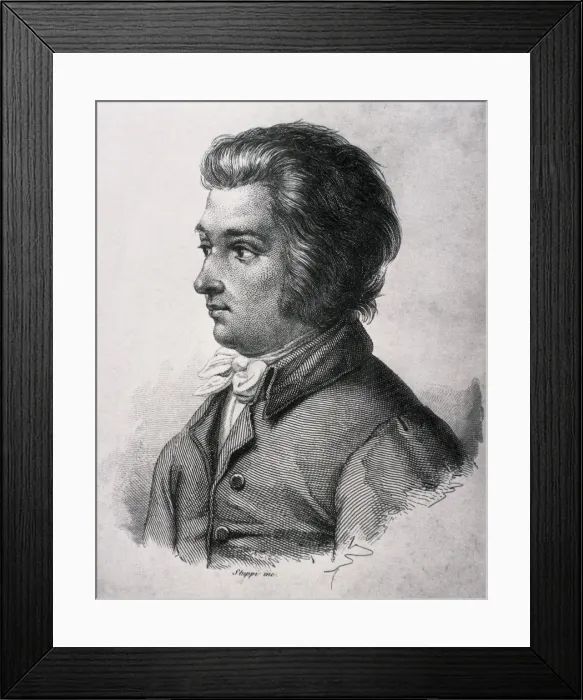Framed Print : MOZART, Wolfgang Amadeus (1756-1791). Austrian Framed Print : MOZART, Wolfgang Amadeus (1756-1791). Austrian