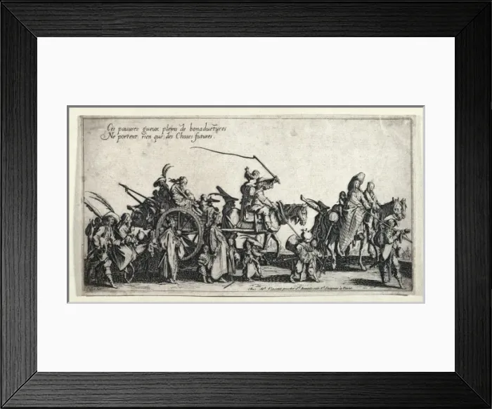 Framed Print : CALLOT, Jacques (1592-1635); CALLOT, Jacques Framed Print : CALLOT, Jacques (1592-1635); CALLOT, Jacques