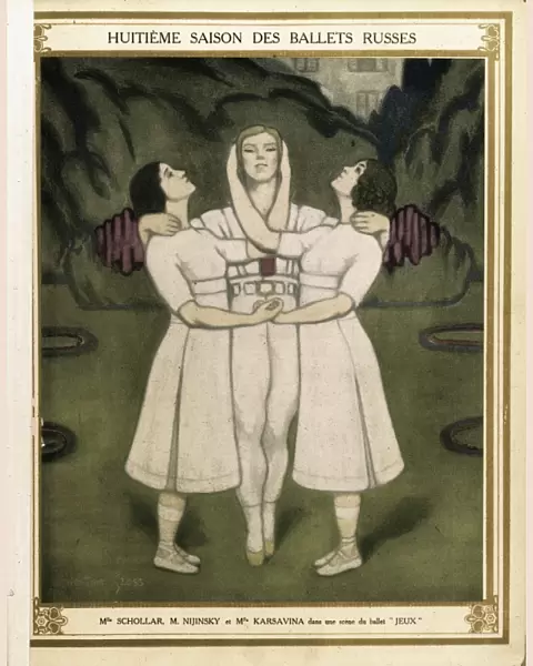 Poster of Ballets Russes in a scene of Claude