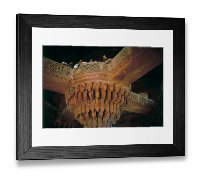 Framed Print : INDIA. UTTAR PRADESH. Agra. Fatehpur Sikri. Detail Framed Print : INDIA. UTTAR PRADESH. Agra. Fatehpur Sikri. Detail