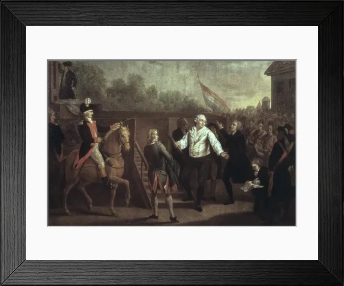 Framed Print : BENAZECH, Charles (1767-1794). Louis XVI (1754-93) Framed Print : BENAZECH, Charles (1767-1794). Louis XVI (1754-93)