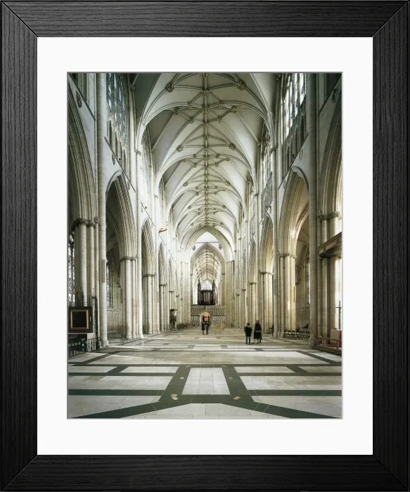 Framed Print : York Minster. 1230-1338. UNITED KINGDOM. York Framed Print : York Minster. 1230-1338. UNITED KINGDOM. York