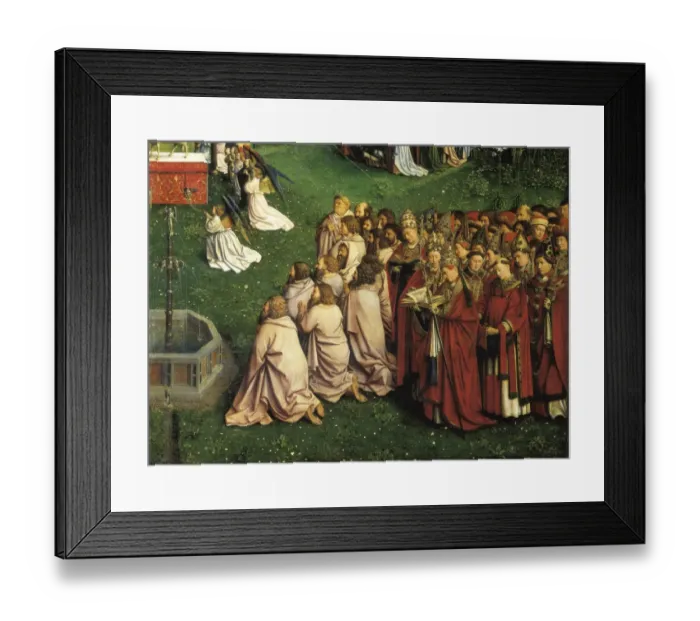Framed Print : EYCK, Jan van (1390-1441); EYCK, Hubert van (1370-1426) Framed Print : EYCK, Jan van (1390-1441); EYCK, Hubert van (1370-1426)