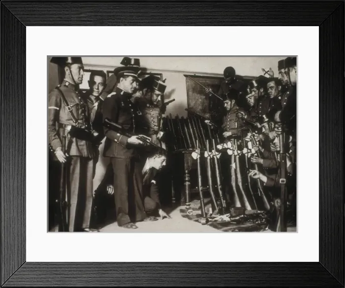 Framed Print : Spain. Second Republic (1931-1936). The Civil
