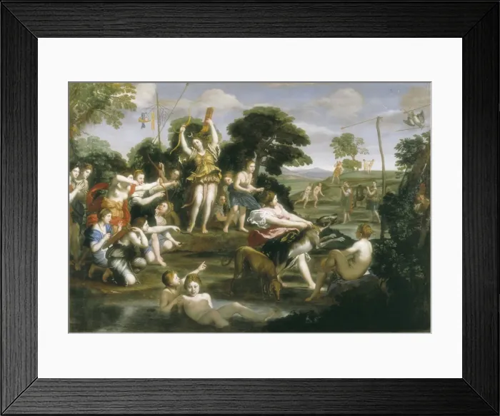Framed Print : DOMENICHINO, Domenico Zampieri, called (1581-1641) Framed Print : DOMENICHINO, Domenico Zampieri, called (1581-1641)