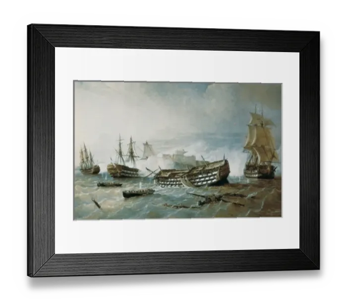 Framed Print : MONLEON Y TORRES, Rafael (1835-1900). Defence Framed Print : MONLEON Y TORRES, Rafael (1835-1900). Defence