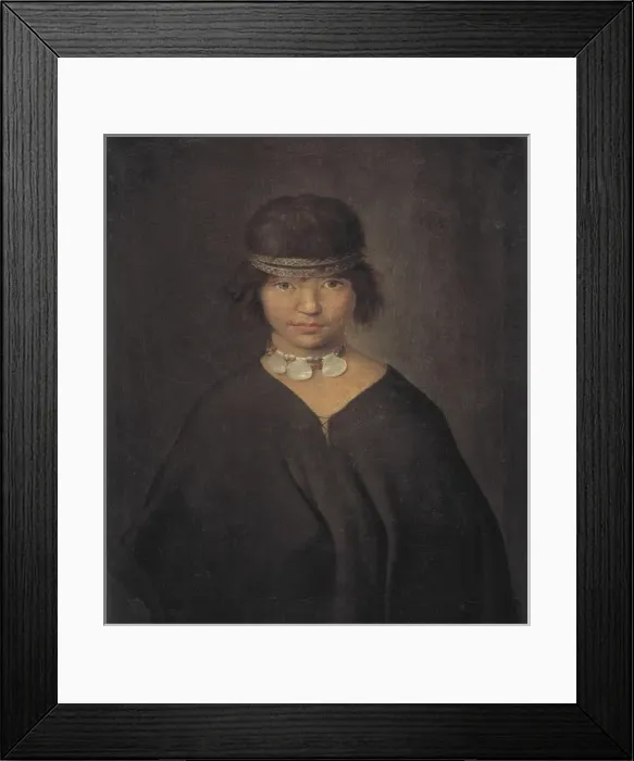 Framed Print : Portrait of Catigualas son. Catiguala was Framed Print : Portrait of Catigualas son. Catiguala was