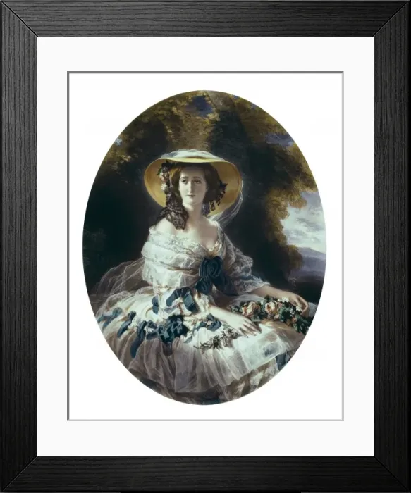 Framed Print : EUGENIE, Eug鮩a Mar Framed Print : EUGENIE, Eug鮩a Mar