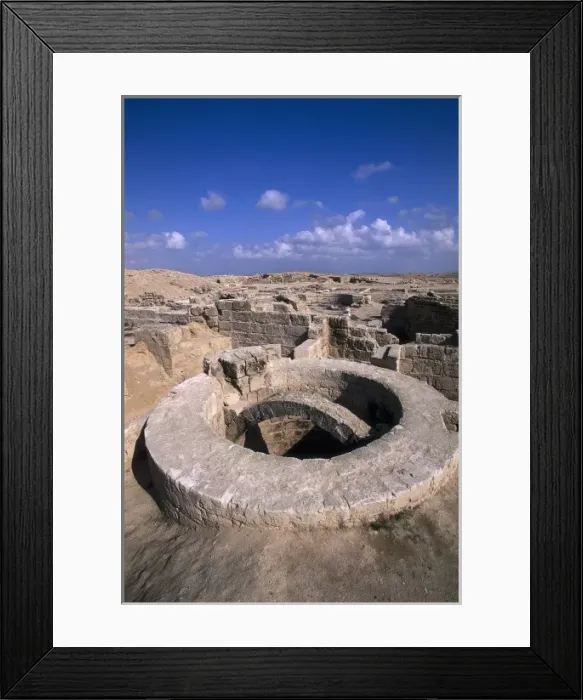 Framed Print : EGYPT. ALEXANDRIA. Abu Mina. Tanks. Paleo-christian Framed Print : EGYPT. ALEXANDRIA. Abu Mina. Tanks. Paleo-christian