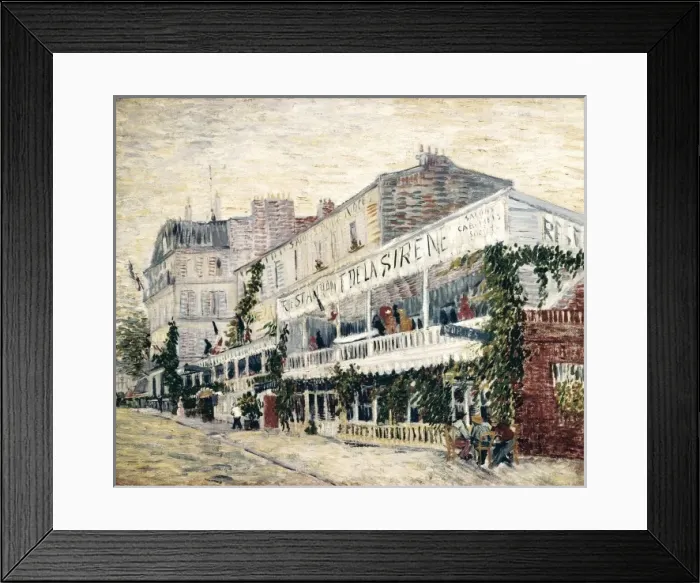 Framed Print : GOGH, Vincent van (1853-1890). Restaurant de Framed Print : GOGH, Vincent van (1853-1890). Restaurant de