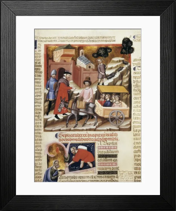 Framed Print : Codex Iustiniani or Justinian Codex (1350) Framed Print : Codex Iustiniani or Justinian Codex (1350)
