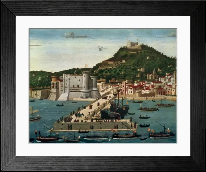 Framed Print : Table of the Strozzi. 1472-1473. The port Framed Print : Table of the Strozzi. 1472-1473. The port