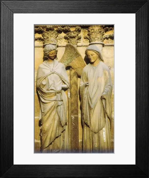 Framed Print : FRANCE. Reims. Cathedral of Notre-Dame. Detail Framed Print : FRANCE. Reims. Cathedral of Notre-Dame. Detail
