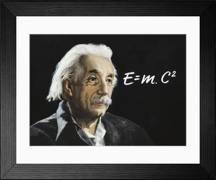 Framed Print : EINSTEIN, Albert (1879-1955). German physicist Framed Print : EINSTEIN, Albert (1879-1955). German physicist