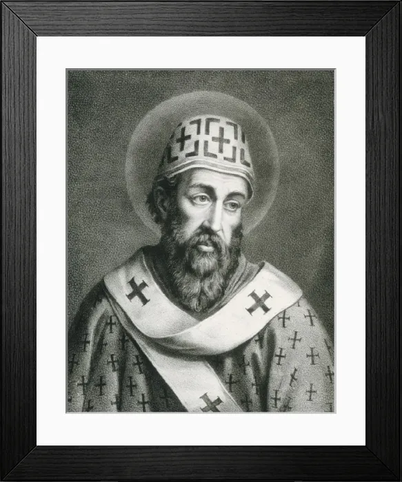 Framed Print : CYRIL, Saint (826-869). Apostle of the Slavs Framed Print : CYRIL, Saint (826-869). Apostle of the Slavs