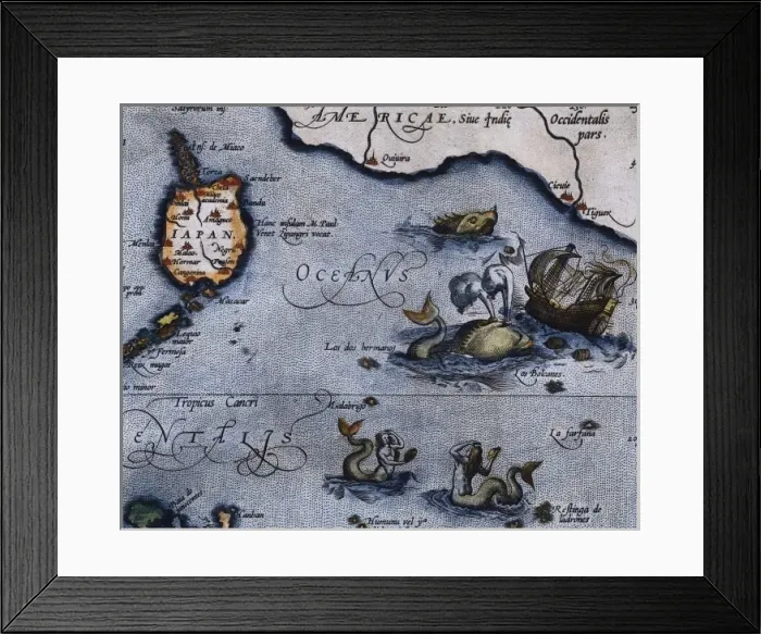 Framed Print : ORTELIUS, Abraham (1527-1598); ORTELIUS, Abraham Framed Print : ORTELIUS, Abraham (1527-1598); ORTELIUS, Abraham