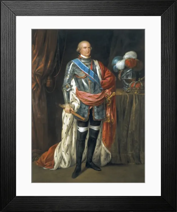 Framed Print : CARNICERO, Antonio (1748-1814). Portrait of Charlos Framed Print : CARNICERO, Antonio (1748-1814). Portrait of Charlos