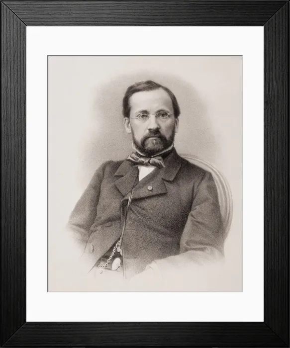 Framed Print : PASTEUR, Louis (1822-1895). French chemist Framed Print : PASTEUR, Louis (1822-1895). French chemist