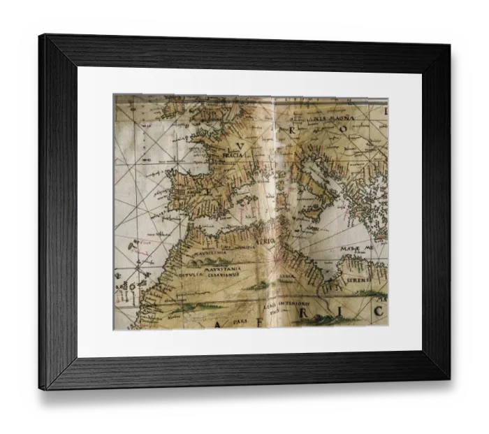 Framed Print : Islario general de todas las islas del mundo Framed Print : Islario general de todas las islas del mundo