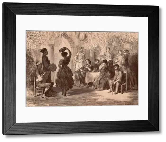 Framed Print : DAVILLIER, Jean Charles (1823 - 1883); Dore Framed Print : DAVILLIER, Jean Charles (1823 - 1883); Dore