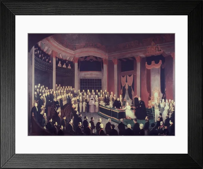 Framed Print : Brazil (1860). Princess Isabel, daughter of Pedro Framed Print : Brazil (1860). Princess Isabel, daughter of Pedro