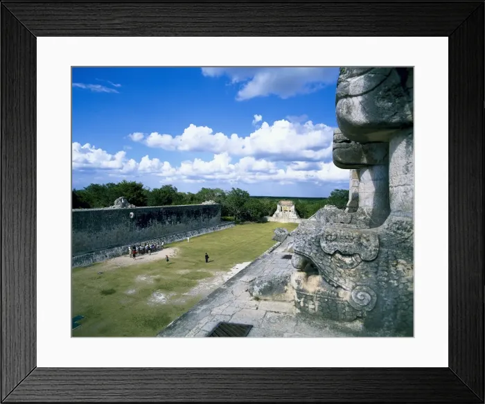 Framed Print : MEXICO. YUCATN. Chich鮠ItzᮠBall Court from Framed Print : MEXICO. YUCATN. Chich鮠ItzᮠBall Court from