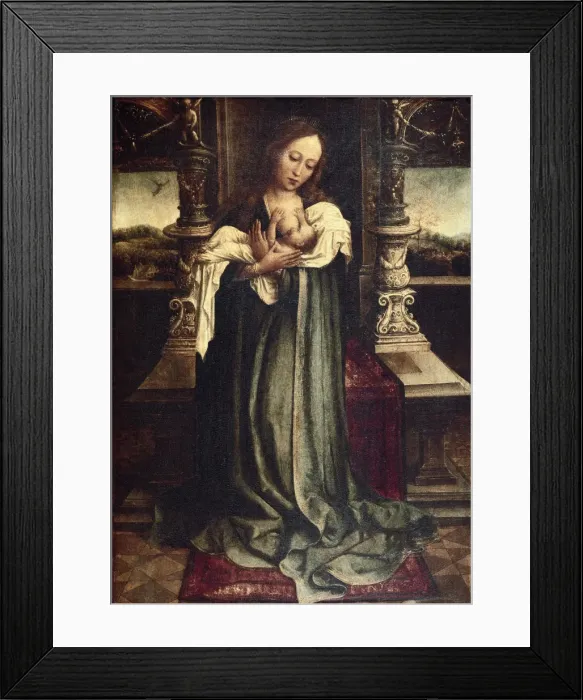 Framed Print : ORLEY, Bernard van (1488-1542). The Virgin of Framed Print : ORLEY, Bernard van (1488-1542). The Virgin of