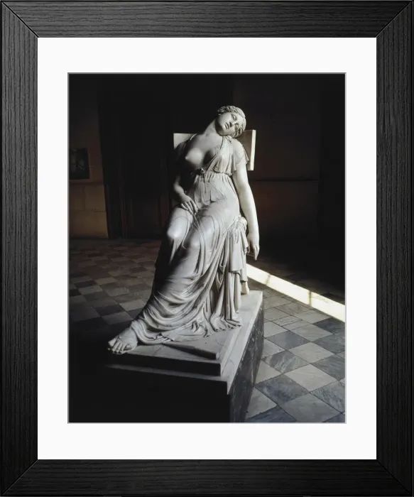 Framed Print : CAMPENY, Damiᮠ(1771-1855). Lucretia. 1804 Framed Print : CAMPENY, Damiᮠ(1771-1855). Lucretia. 1804