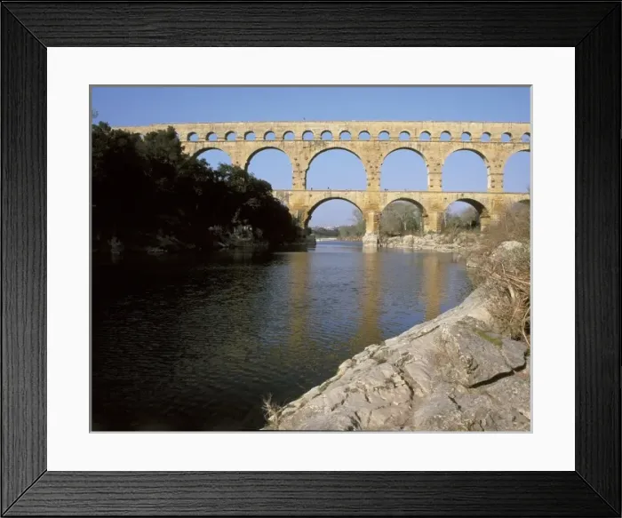 Framed Print : FRANCE. LANGUEDOC-ROUSSILLON. GARD. Vers-Pont-du-Gard Framed Print : FRANCE. LANGUEDOC-ROUSSILLON. GARD. Vers-Pont-du-Gard