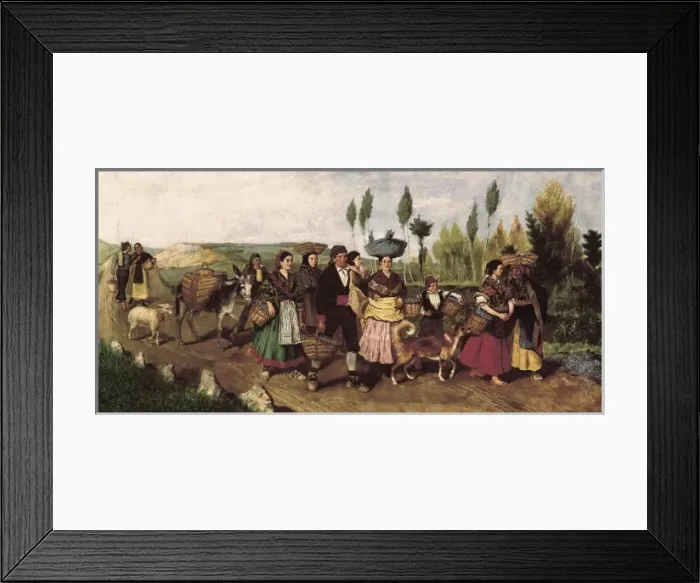 Framed Print : BRU ALBIсс, Jos頨19th century). Saffron Transport Framed Print : BRU ALBIсс, Jos頨19th century). Saffron Transport