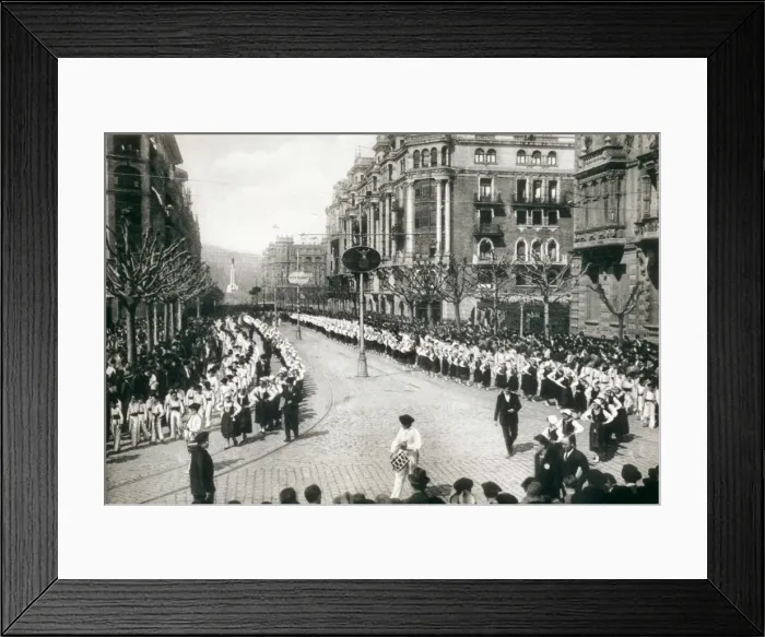 Framed Print : SPAIN. Bilbao. Spain. Second Republic (1931-1936) Framed Print : SPAIN. Bilbao. Spain. Second Republic (1931-1936)