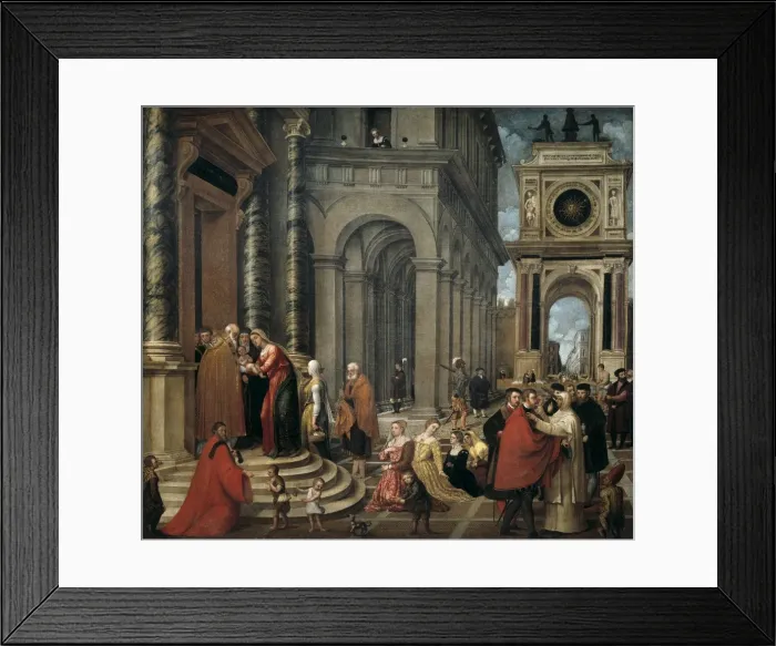 Framed Print : BADILE, Antonio (1518-1560). Presentation of Framed Print : BADILE, Antonio (1518-1560). Presentation of