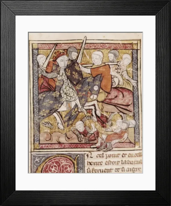 Framed Print : Capture of Infante Fernando, Count of Flanders Framed Print : Capture of Infante Fernando, Count of Flanders