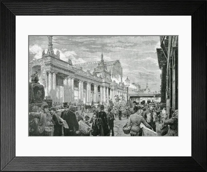 Framed Print : Germany (1892). Second Reich. Socialist demonstration