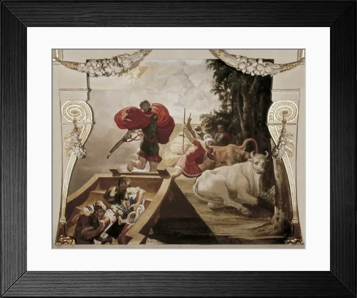 Framed Print : TIBALDI, Pellegrino (1527-1596). The Mates of Framed Print : TIBALDI, Pellegrino (1527-1596). The Mates of