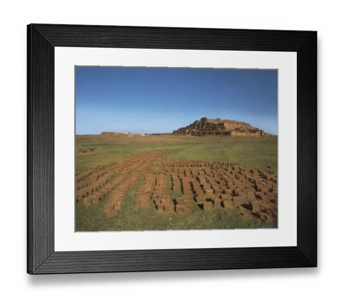 Framed Print : IRAN. KHUZESTAN. Chogha Zanbil. Ziggurat (13th Framed Print : IRAN. KHUZESTAN. Chogha Zanbil. Ziggurat (13th