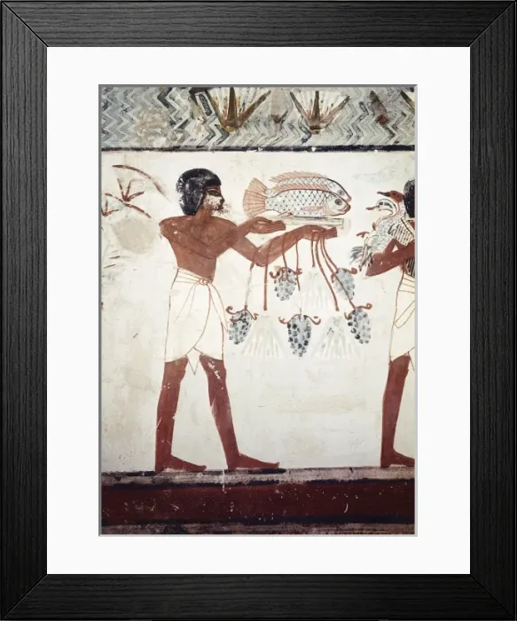 Framed Print : EGYPT. Dayr al-Bahri. Valley of the Nobles. Tomb Framed Print : EGYPT. Dayr al-Bahri. Valley of the Nobles. Tomb