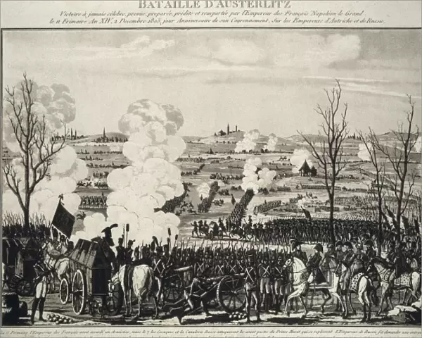 Battle of Austerlitz, between the French Empire