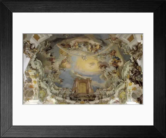 Framed Print : ZIMMERMANN, Johann Baptist (1680-1758); ZIMMERMANN Framed Print : ZIMMERMANN, Johann Baptist (1680-1758); ZIMMERMANN